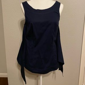 Navy Odille Top from Anthropologie
